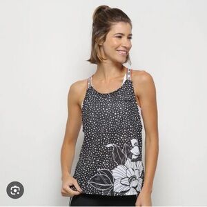 Adidas X Farm Rio Collab Stars Racerback Tank Size Large NWT